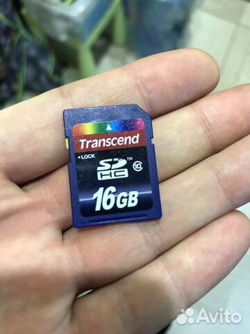 Карта памяти sdhc 16 Gb