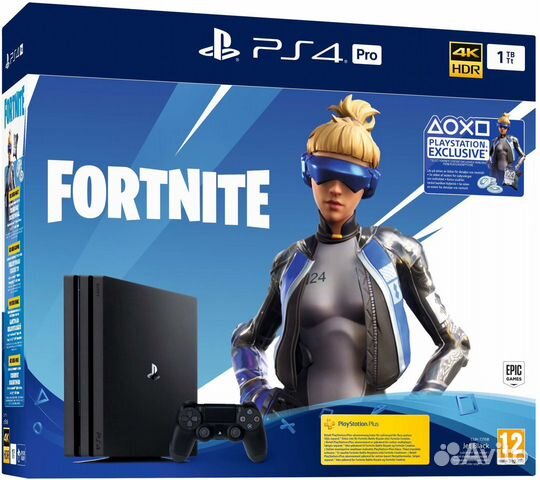 PlayStation 4 Pro 1 TB + Fortnite