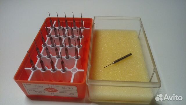 Микросверла твердосплавные 0,9 мм, Hawera-Германия Микросверла твердосплавные 0,9 мм, Hawera-Германия