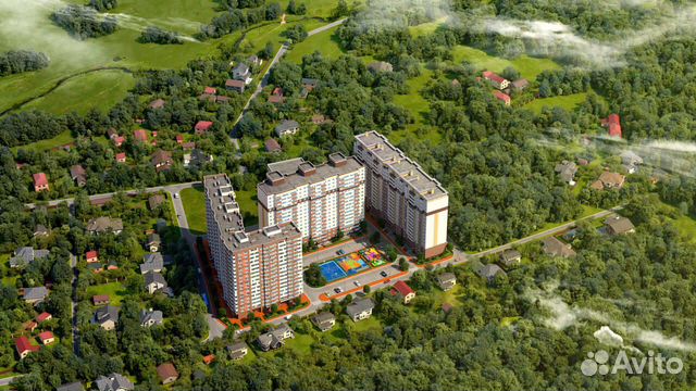2-к квартира, 43.5 м², 7/17 эт. 2-к квартира, 43.5 м², 7/17 эт.