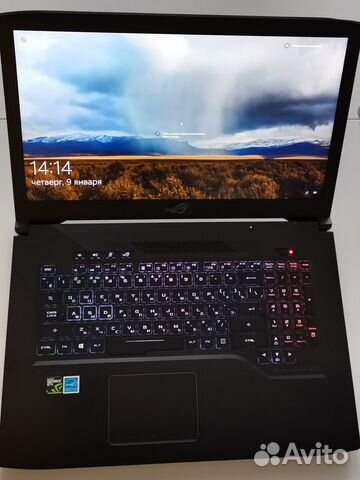 Игровой ноутбук asus ROG Strix scar Edition GL703G Игровой ноутбук asus ROG Strix scar Edition GL703G
