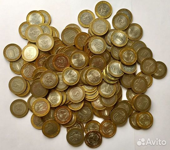 Юбилейные монеты (5 млн тираж) - обмен