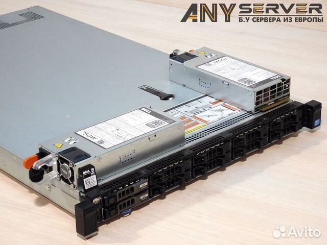 Сервер Dell R620 2x E5-2660 64Gb H710 10x2.5