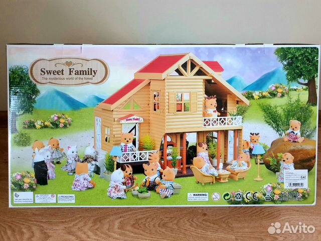 Дачный домик в стиле Sylvanian Families Сильвания