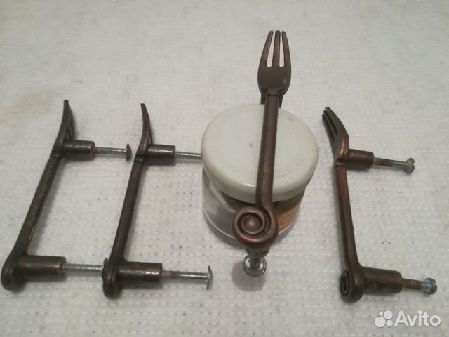 Мебельные ручки, медь