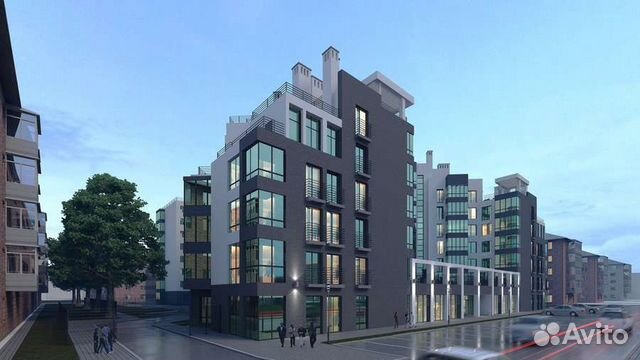 2-к квартира, 63.8 м², 2/4 эт.