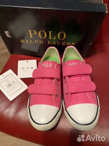 Новые кеды Ralph Lauren Junior. Оригинал. Р. 32/21 Новые кеды Ralph Lauren Junior. Оригинал. Р. 32/21