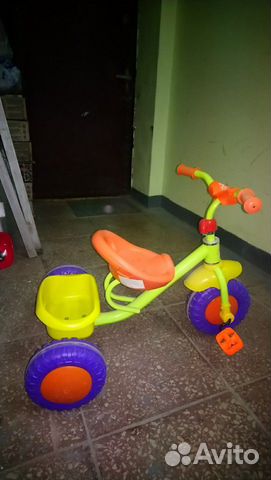 Детский трёхколёсный велосипед Детский трёхколёсный велосипед