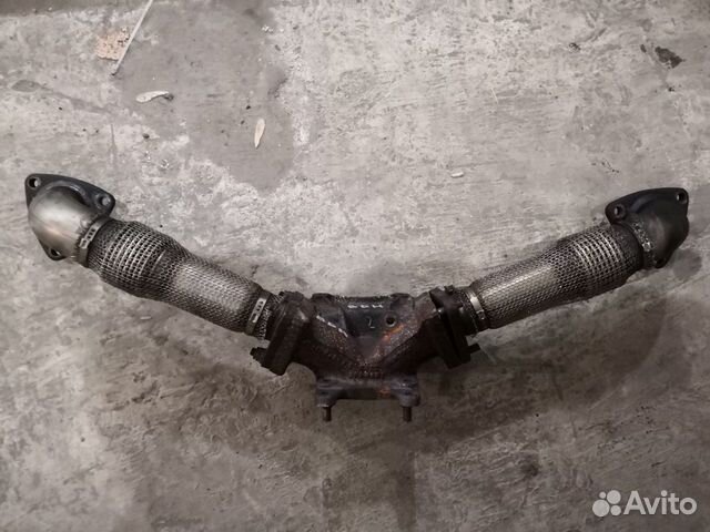 Коллектор трубы выпускной Ауди 2,5 TDI BDH