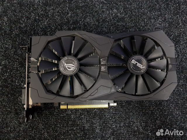 Видеокарта Asus Radeon RX 570 strix OC 4GB DDR5