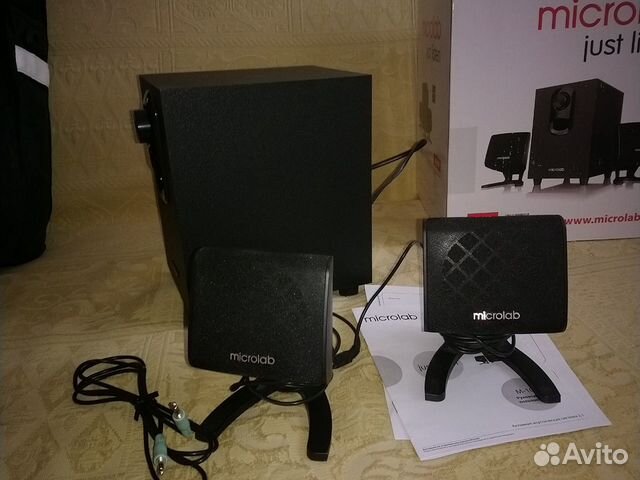 Microlab M-108 акустическая система 2.1 Microlab M-108 акустическая система 2.1
