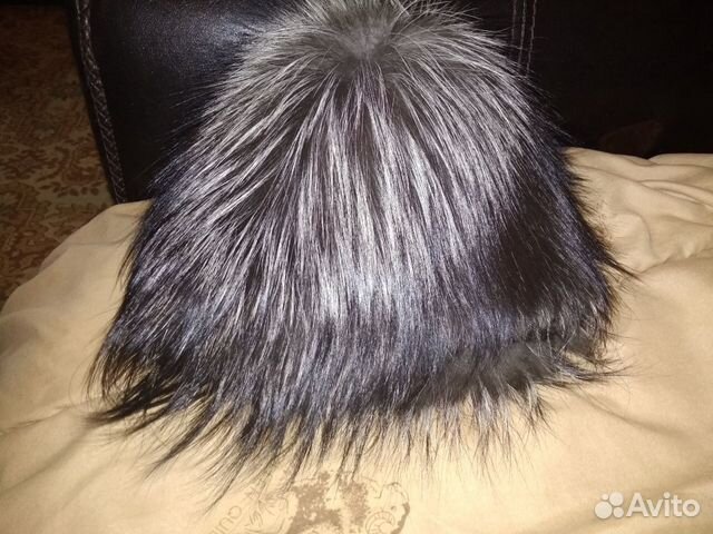 Шапка из чернобурки