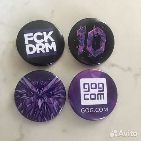 Значки. GOG эксклюзивные. Пины Значки. GOG эксклюзивные. Пины