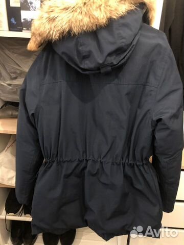 Пуховик парка Penfield Hoosac Coyote Fur синия М Пуховик парка Penfield Hoosac Coyote Fur синия М