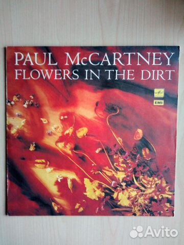 Paul McCartney - Flowers In The Dirt. Винил