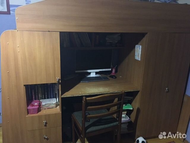 Кровать шкаф компьютерный стол Кровать шкаф компьютерный стол