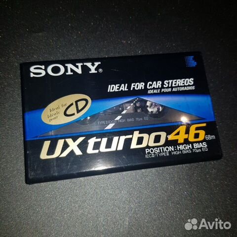 Аудиокассета Sony UX Аудиокассета Sony UX