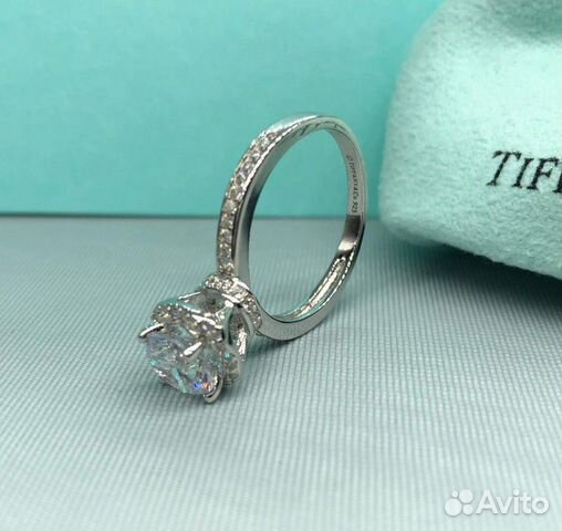 Кулон, серьги и кольцо Tiffany Тиффани Серебро