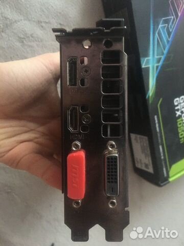 Видеокарта GeForce gtx 1050 ti strix