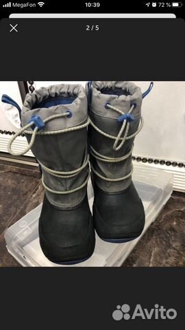 Зимние сапоги Crocs