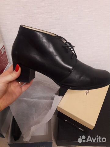 Кожаные ботиночки Италия 40 размер Кожаные ботиночки Италия 40 размер