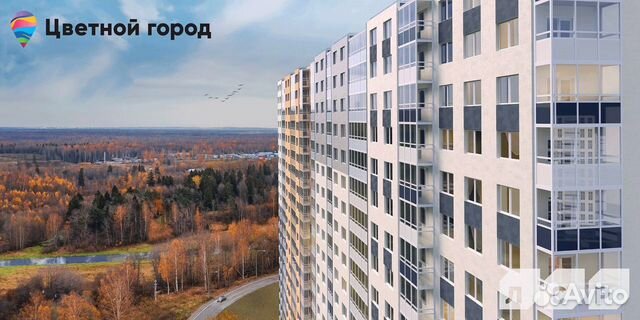 2-к квартира, 54.4 м², 18/25 эт.