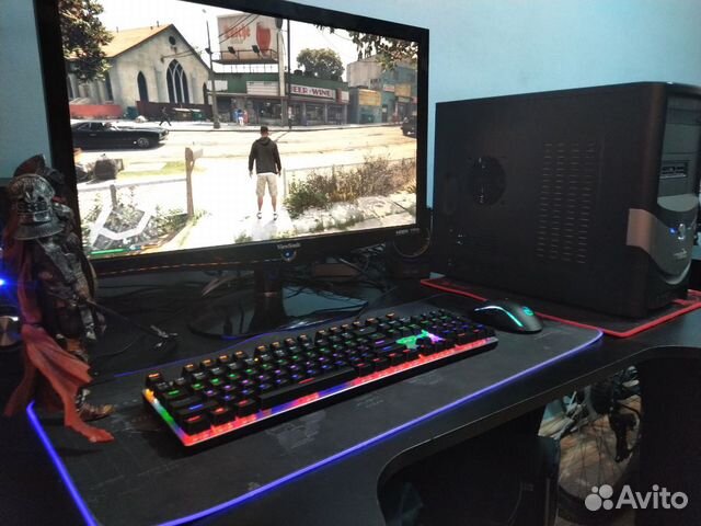 Игровой пк. Xeon 4ядра, RX 560 2гб, 500гб