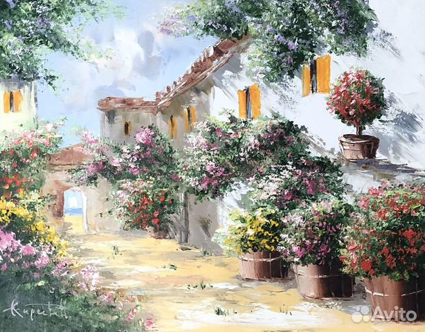 Картина летний пейзаж 