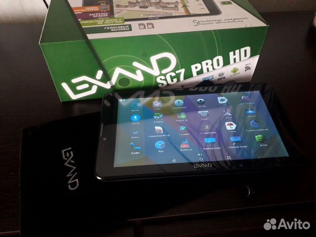 Автомобильный навигатор-планшет Lexand sc7 pro hd