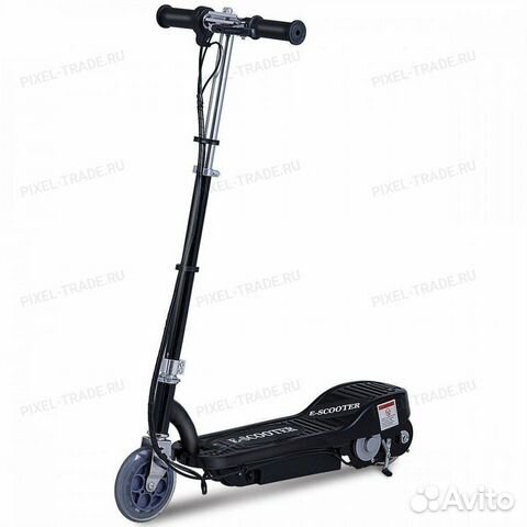 Электросамокат E-Scooter 120w Черный Электросамокат E-Scooter 120w Черный