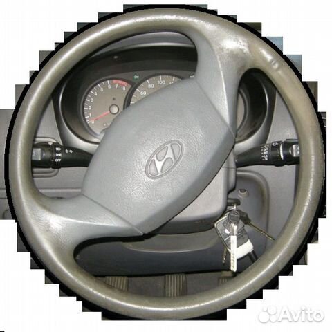 Hyundai Accent 2 00-12 Подушка в руль муляж Hyundai Accent 2 00-12 Подушка в руль муляж