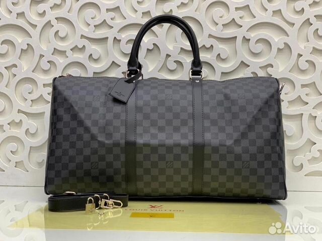 Сумка Louis Vuitton дорожная серая Сумка Louis Vuitton дорожная серая