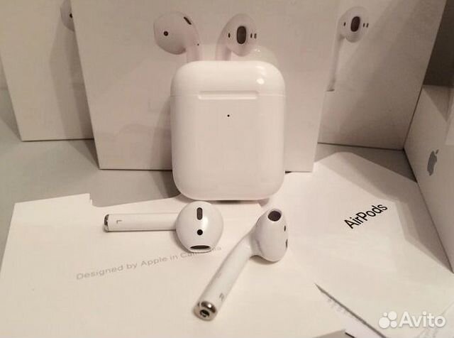 Airpods 2 магнитный кейс/чип nv6 art.039528