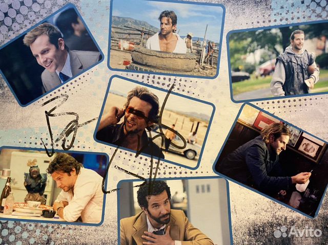 Автограф Брэдли Купера