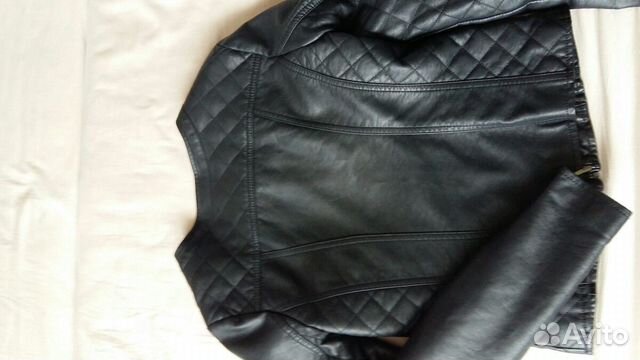 Куртка (на теплую весну, осень) эко кожа для девоч