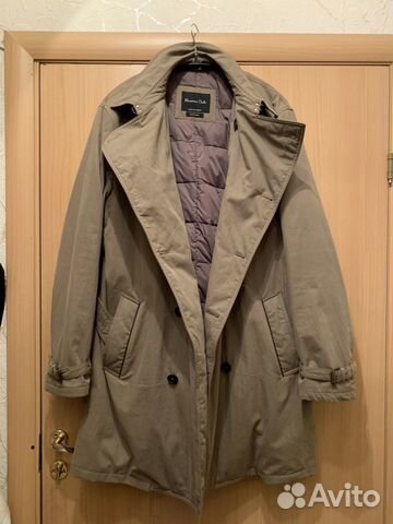 Плащ Massimo Dutti утеплённый