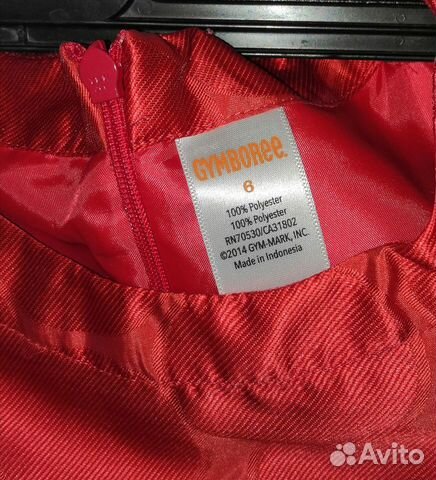 Платье новое gymboree на 6-7лет