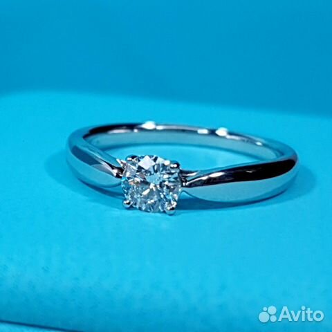 Кольцо Tiffany & Co 0.26 ct оригинал Кольцо Tiffany & Co 0.26 ct оригинал