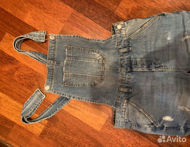 Комбинезон джинсовый