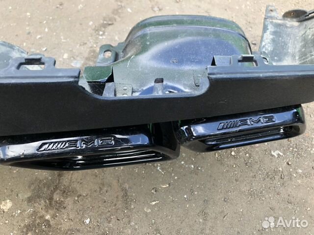Задний диффузор губа w213 e213 amg 63 6.3 e63