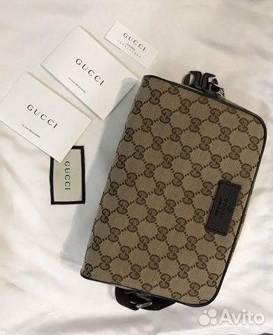Поясная сумка Gucci оригинал(унисекс) Поясная сумка Gucci оригинал(унисекс)