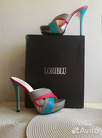 Босоножки Escada Loriblu Tosca Blu др