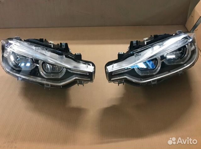 Комплект фар BMW F30 с галогена на Full Led