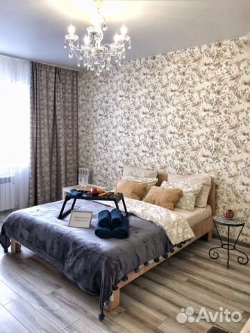 

1-к. квартира, 44 м², 2 кровати