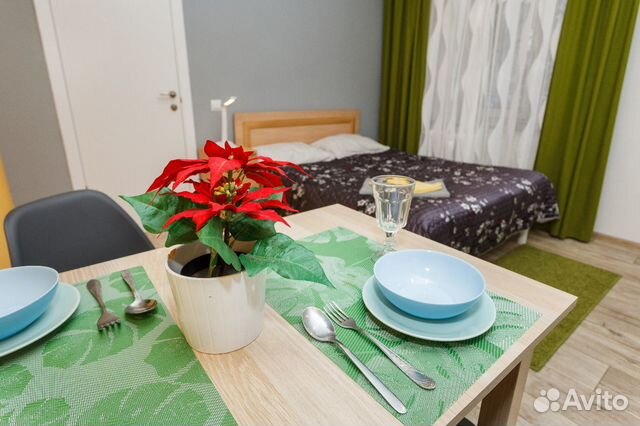 

Квартира-студия, 25 м², 1 кровать