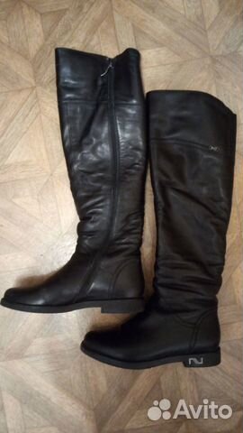 Сапоги зимние (натур. наполовину) 39р