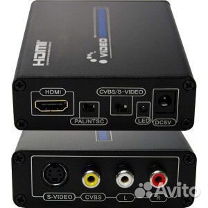 Конвертер hdmi - AV (S-video) от сети