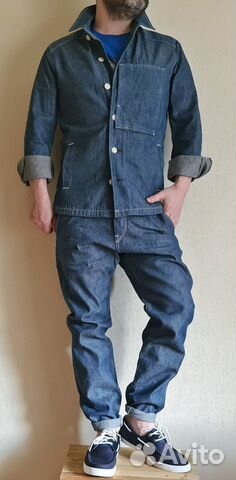 G-Star Raw 2in1 Japan Workwear Selvedge DNM 9oz G-Star Raw 2in1 Japan Workwear Selvedge DNM 9oz