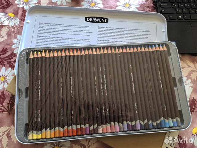 Карандаши Derwent ColourSoft 72