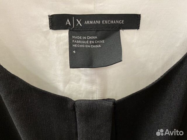 Платье Armani Exchange Платье Armani Exchange